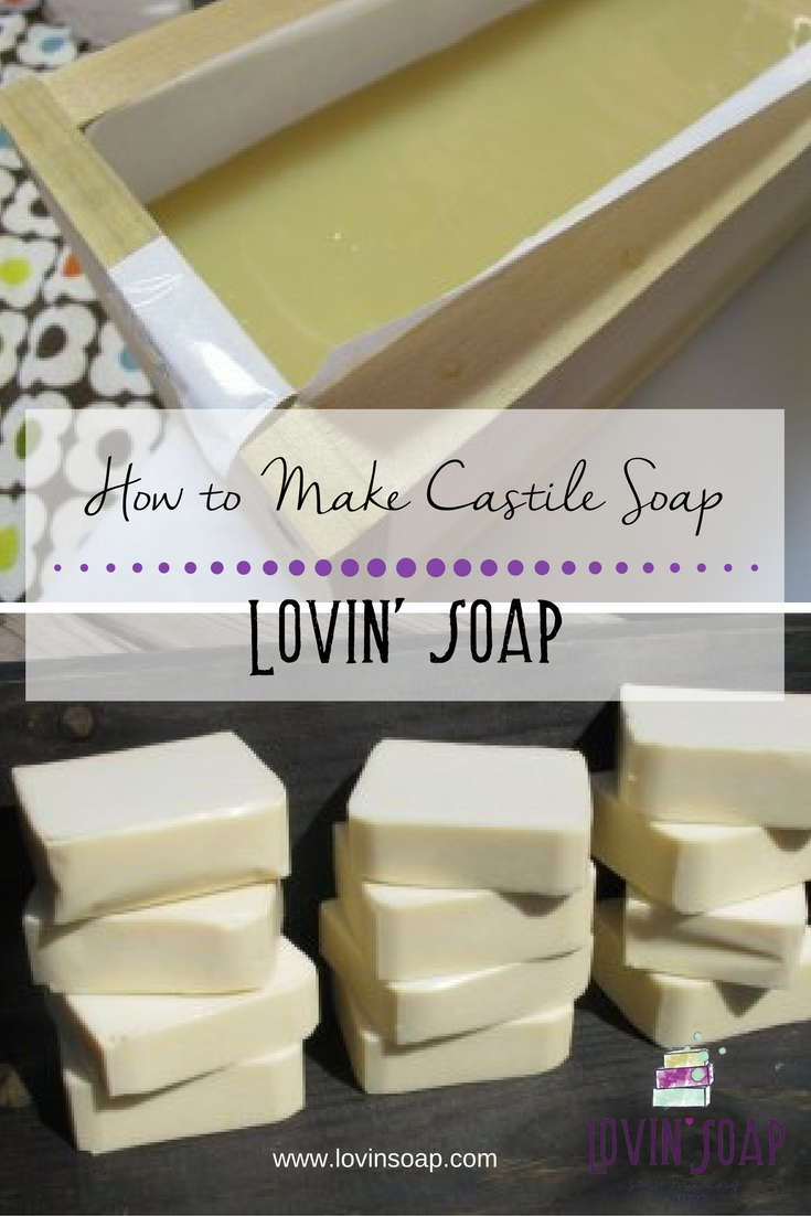 Single Oil Soap Making - Olive Oil Castile Soap 