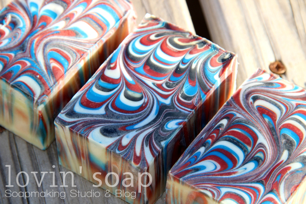 How to Make Color Swirls in Your Soap