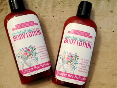 lavender and chamomile lotion
