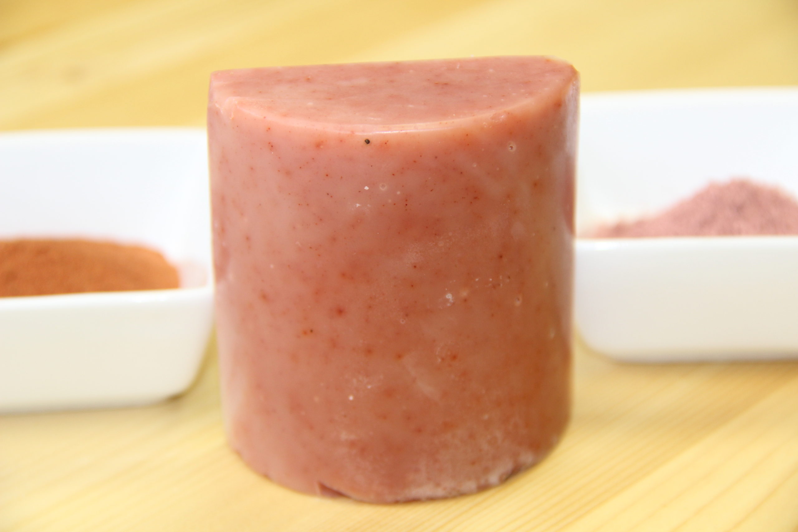 rose clay soap