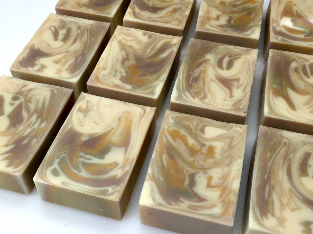 Natural Clay In-The-Pot Cold Process Soap Swirl