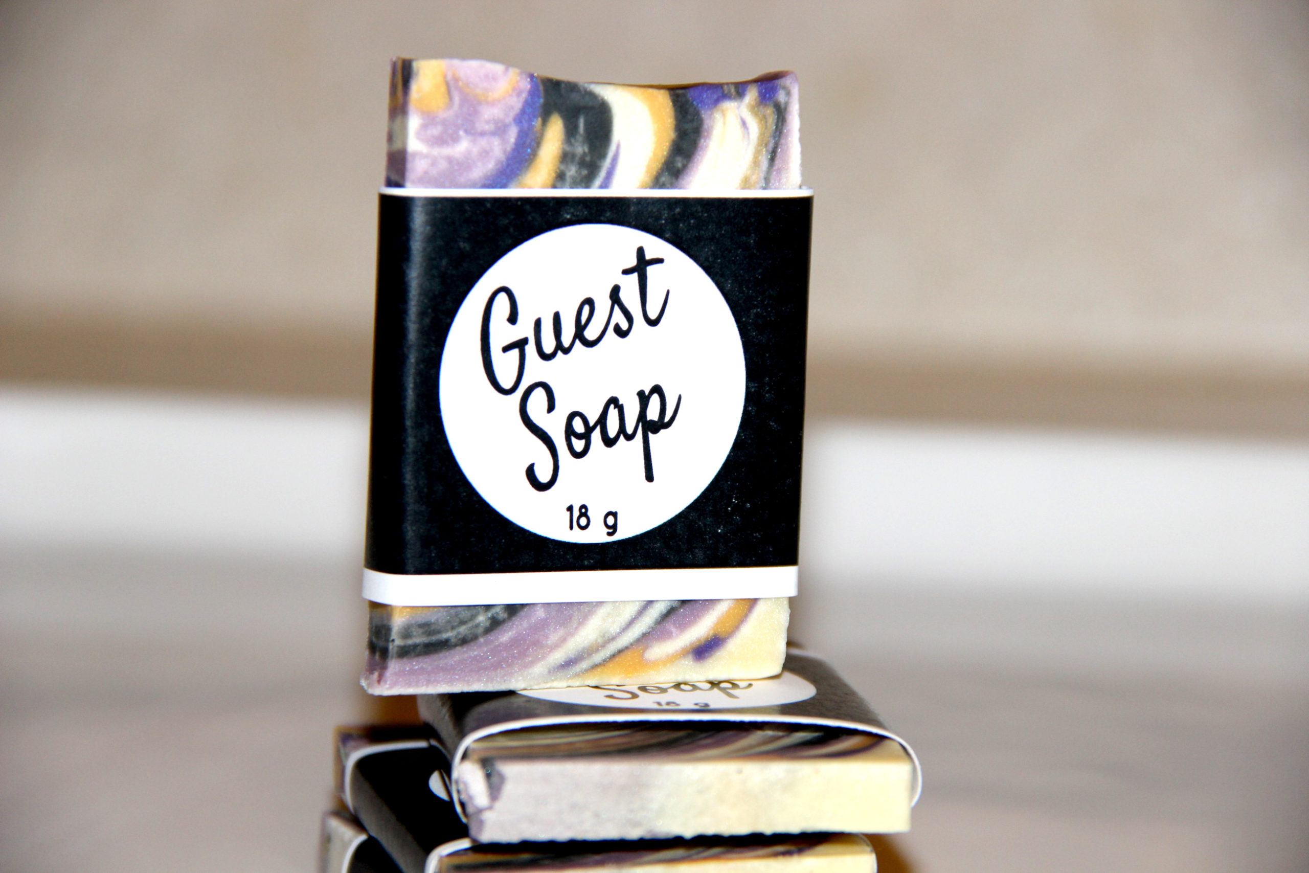 natural guest soap