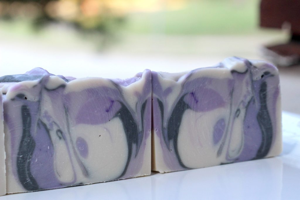 lavender soaping