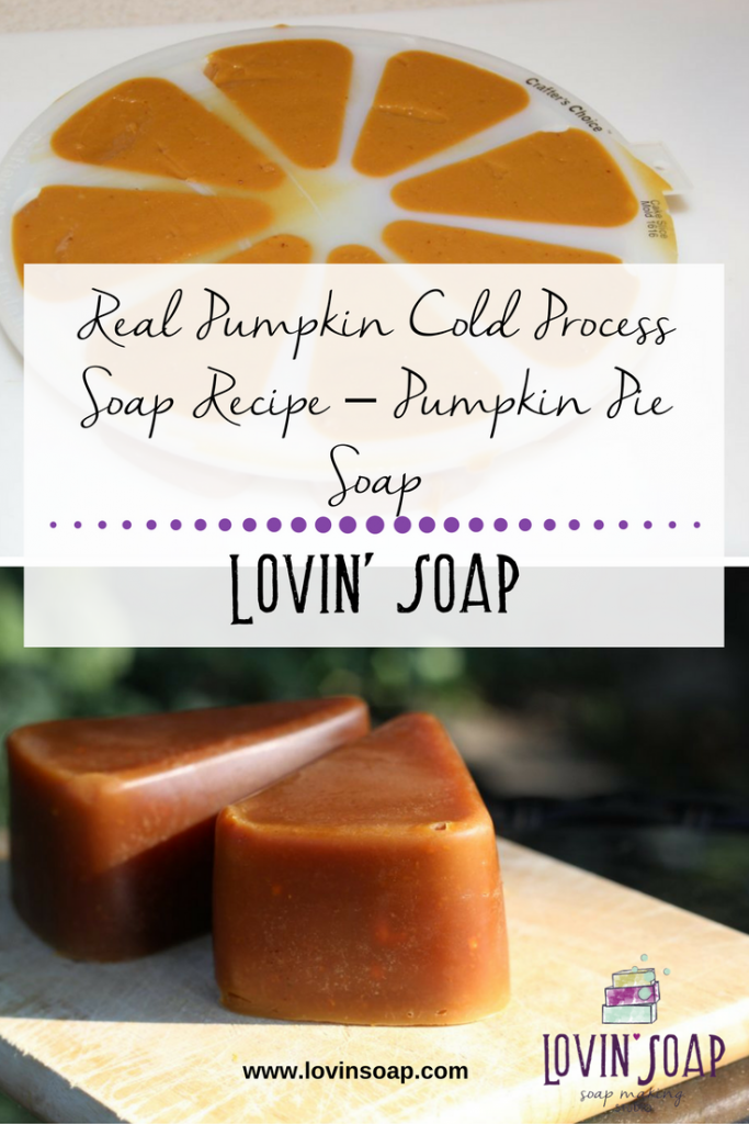 real pumpkin soap recipe