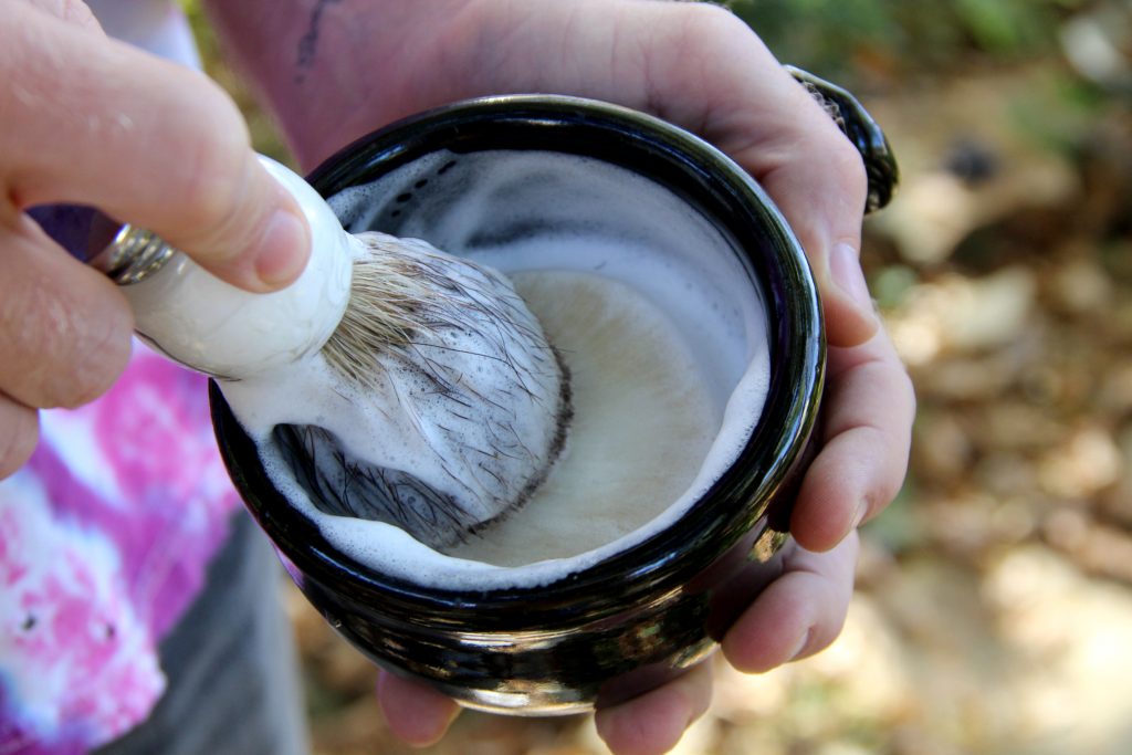 handmade shave soap