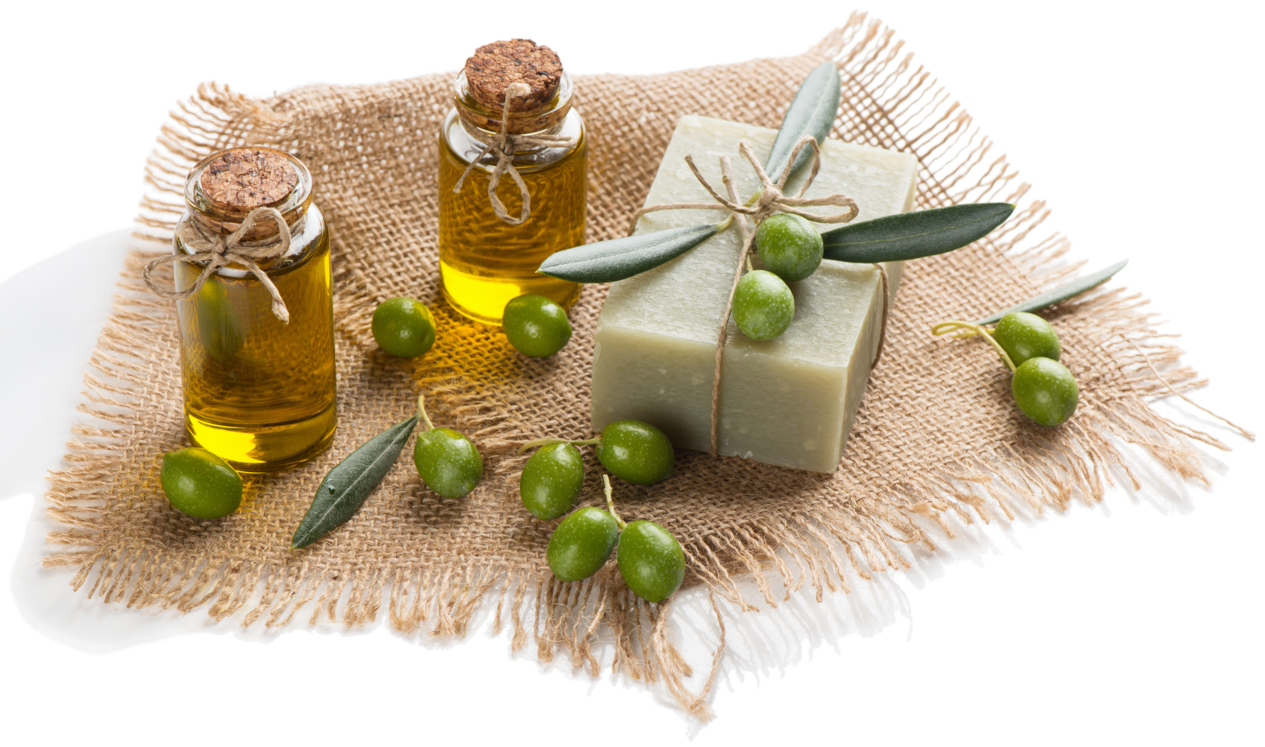Olive oil in soap