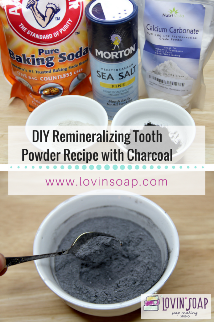 DIY Remineralizing Tooth Powder Recipe with Charcoal