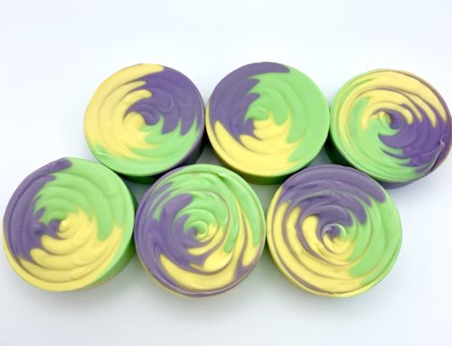Mardi Gras Cold Process Soap by Robyn French Smith