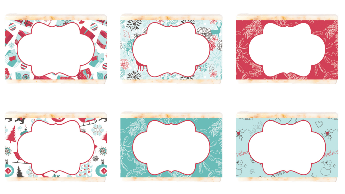 New Holiday Soap Labels added to the Soap Label Vault – Lovin Soap Studio