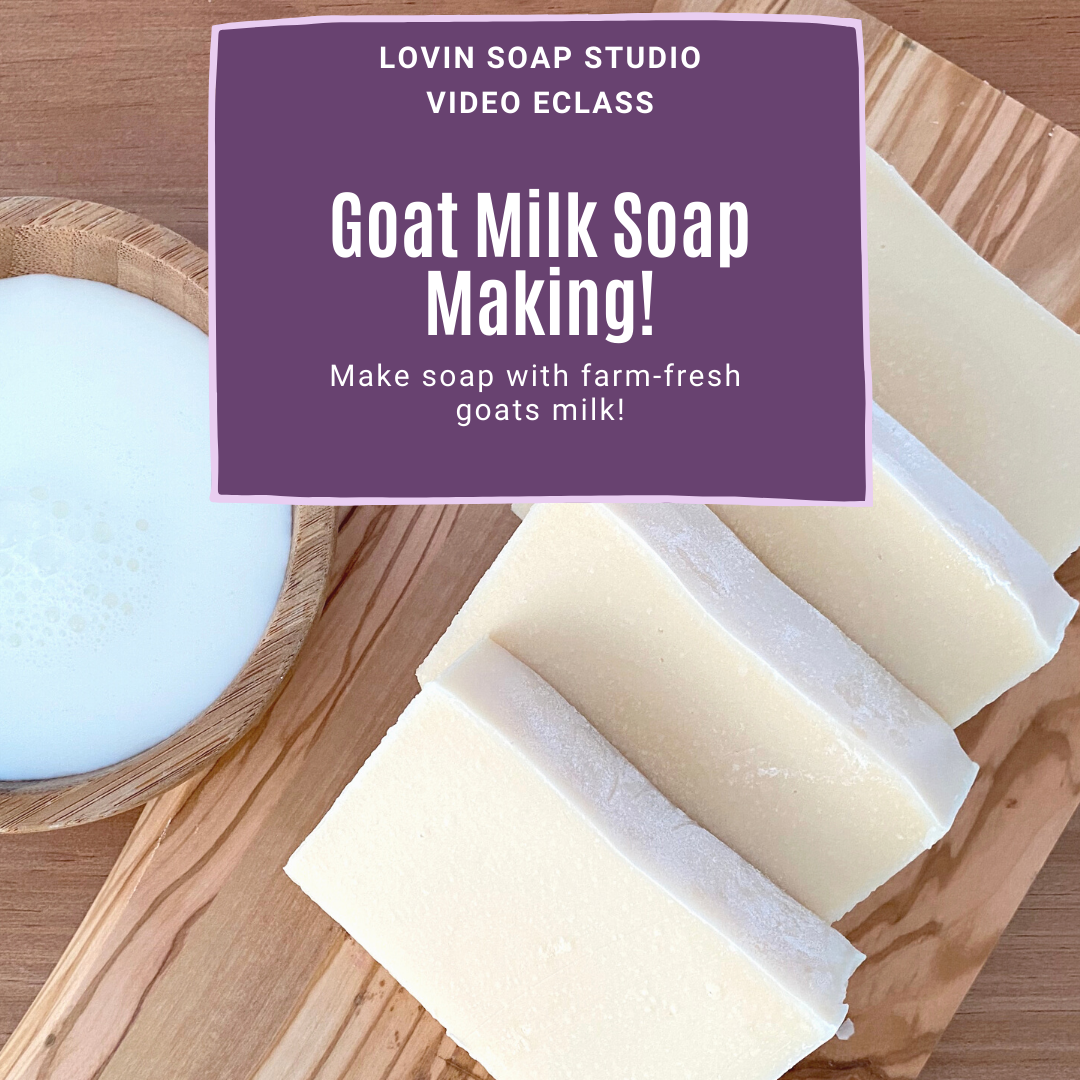 Goat Milk Soap Making using the Milk in Oil Method 